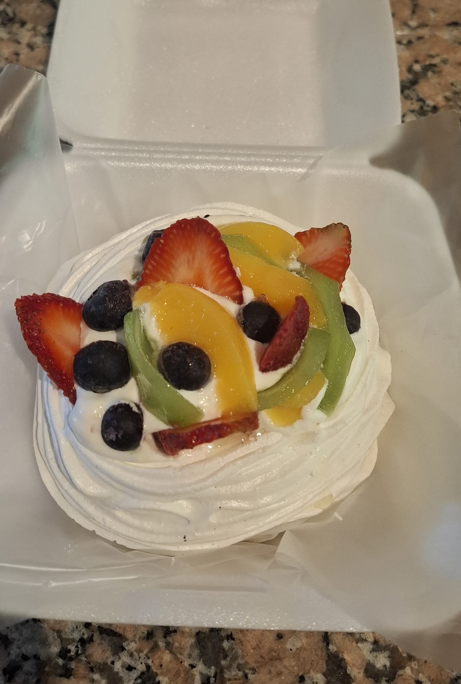 Monoporción Pavlova