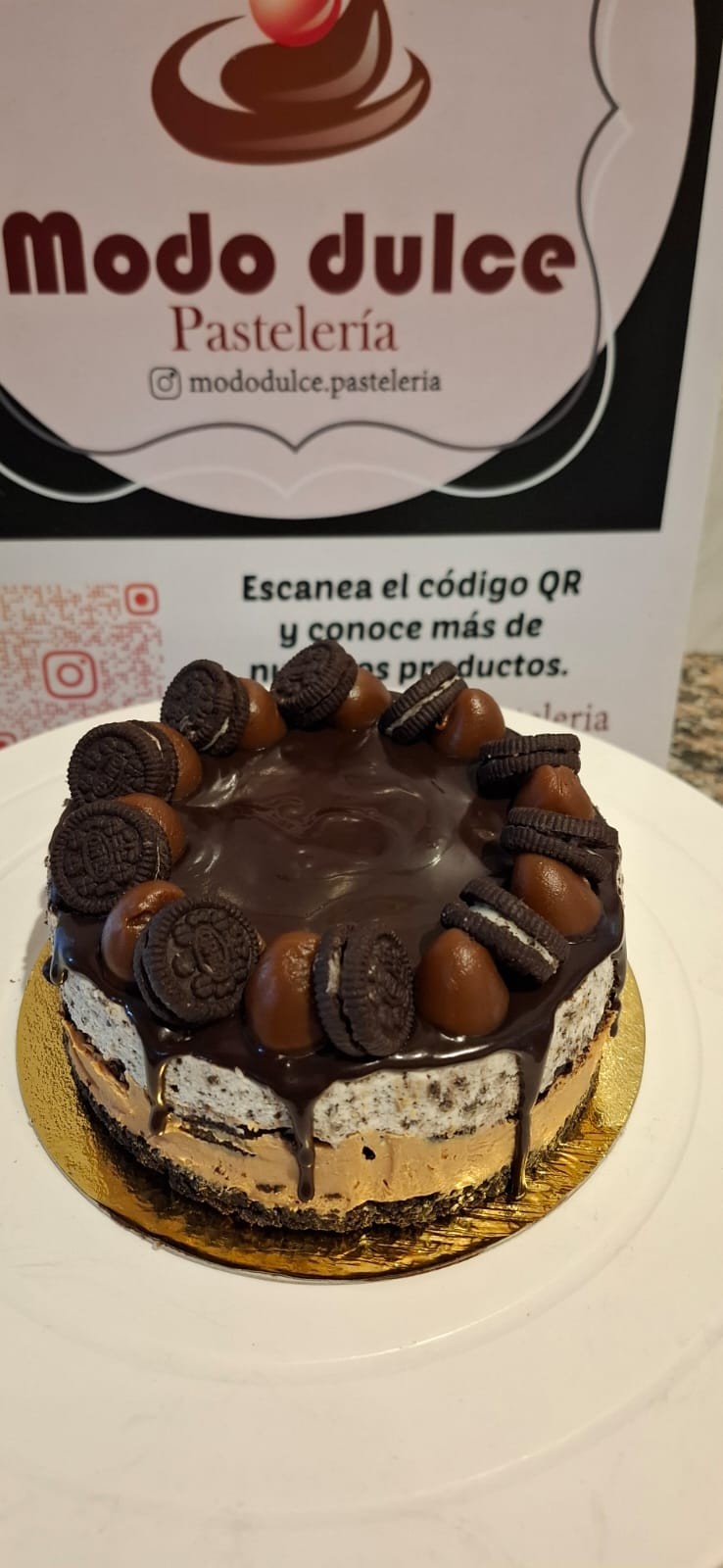 Torta Helada Oreo